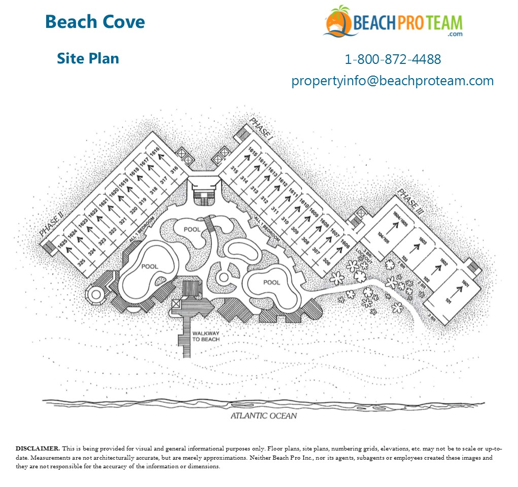 Beach Cove Site Plan